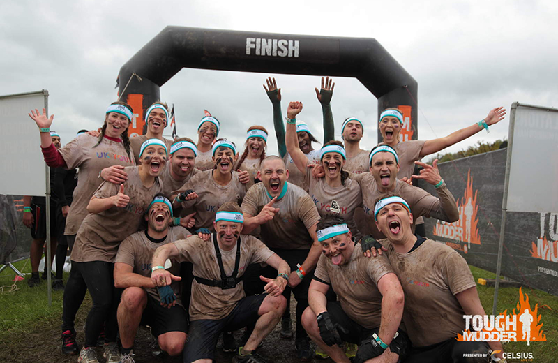 Aiimi tackle Tough Mudder to raise vital funds for young people | UK Youth